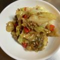 のえもゆ's cooksnap of when they made 豚ひき肉とキャベツの炒め物.