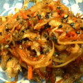 大王イカ's cooksnap of when they made ピーマンとちくわのきんぴら.