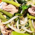 ほーまーさん's cooksnap of when they made 空芯菜ともやし炒め.