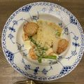ぴちじゃすまま's cooksnap of when they made 【簡単】エビとアスパラのクリームパスタ.
