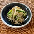 Asaras's cooksnap of when they made 切り干し大根とみょうがのポン酢和え.