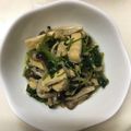 クック78R779☆'s cooksnap of when they made 白だしで簡単☆根三つ葉としめじの煮浸し.