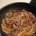 ぴぴっこ７'s cooksnap of when they made わが家の牛丼♪.