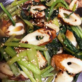 ぽインコ。's cooksnap of when they made 絶品 簡単 小鉢に 小松菜と竹輪の煮浸し.