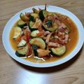 空遥☆ましゃlove's cooksnap of when they made 美容に♪ズッキーニとトマトのソテー☆.