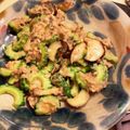 キャビィーママ's cooksnap of when they made なすとゴーヤのツナ炒め。.
