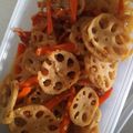 もりのりころ's cooksnap of when they made ◆簡単副菜♡蓮根と人参のピリ辛きんぴら◆.