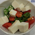 maricco☆'s cooksnap of when they made トマトとオクラの簡単サラダ ゴマ油風味.