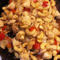 nachua's cooksnap of when they made お弁当にも！ささみでカシューナッツ炒め.
