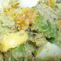 きみネコ's cooksnap of when they made アボカドとゆで卵のツナごまサラダ.