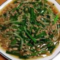 55才のおじさん's cooksnap of when they made 時短＆節約！もやしとニラの中華あんかけ丼.