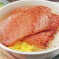 はらぺこぶーさん's cooksnap of when they made 簡単☆カフェ風♪スパム丼.