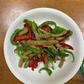ふとまきこまP's cooksnap of when they made じゃこ天とピーマンの炒めたの.