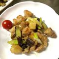 chisa−ri's cooksnap of when they made 中華料理　お餅と鶏肉の甜麺醤炒め.