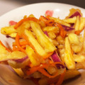 ぷーとんR's cooksnap of when they made さつまいもとにんじんのきんぴら.