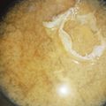 ＊ちゃちゅ＊'s cooksnap of when they made 鱈の味噌汁.