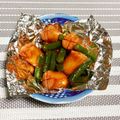 悠愛らぶ☆'s cooksnap of when they made ソーセージとインゲンのカレーケチャップ.