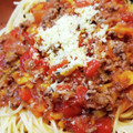 ★お結び☆'s cooksnap of when they made トマトの水煮缶で作る☆うちのミートソース.