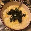 クックXRK5VE☆'s cooksnap of when they made レンジで簡単♪お手軽たまご雑炊.