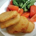 あんまかろん☆'s cooksnap of when they made 厚切りハムカツ.