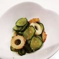 くらら♪☆'s cooksnap of when they made ♬話題入り♪竹輪ときゅうりの胡麻和え.