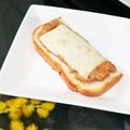 からあげパーティー's cooksnap of when they made とろけるピーナッツトースト♥.