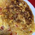 no1642's cooksnap of when they made 簡単★スパニッシュ風オムレツ.