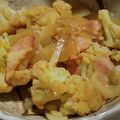 ヨシヨッシー's cooksnap of when they made カリフラワーとベーコンのカレー炒め.