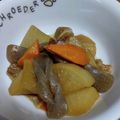 和☆2049's cooksnap of when they made ご飯が進む♪豚と大根と蒟蒻の分量簡単煮物.