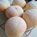 にゃんがす's cooksnap of when they made パン屋さん直伝♪手作りふわふわ白パン!!.