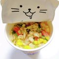 ÿuuka☆212's cooksnap of when they made 揚げ玉onカップ麺♬.