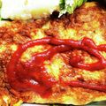 meikun0126's cooksnap of when they made 魚肉ソーセージのオープンオムレツ.