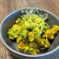うどん35's cooksnap of when they made チンで簡単☆かぼちゃとアボカドのサラダ♪.
