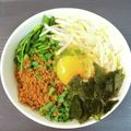 しまハハ's cooksnap of when they made サッポロ一番 やみつき大皿あえめん.