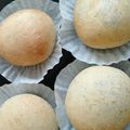 さとみなゆうちゃん's cooksnap of when they made 30分完成？不思議パンの紅茶クリームパン.