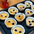 shumamiyu's cooksnap of when they made HM♪ブルーベリーヨーグルトカップケーキ.