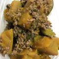 ぎんまろろん's cooksnap of when they made カボチャと合挽き肉のそぼろ煮.