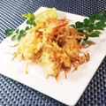 辰夫女子's cooksnap of when they made ごぼう衣の和風えびフライ.