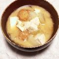 わたさな2016's cooksnap of when they made ぎすのすり身団子と大根の酒粕入りみそ汁.