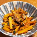 リッツパーティー's cooksnap of when they made かぼちゃのきんぴら.