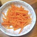 ｊ爺ｊ's cooksnap of when they made ぬか漬けにんじんのゴマ和え.