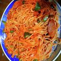 すみま～る's cooksnap of when they made ランチにぴったり♪ナポリタン風焼きそば.