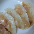 emina's cooksnap of when they made 海老チリ☆蒸し餃子.