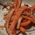 ヨシヨッシー's cooksnap of when they made ♥人参と竹輪のキンピラ.