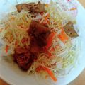 xyzクック's cooksnap of when they made 鶏レバーのサラダ.