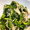 はつポン's cooksnap of when they made 菜の花とカニカマのサラダ.
