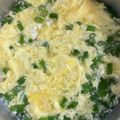 nessa1's cooksnap of when they made 三つ葉と豆腐のかきたま汁.
