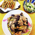 いおさんママ's cooksnap of when they made 茄子と豚肉の生姜焼き.