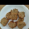 羊おばさん's cooksnap of when they made オートミールと全粒粉の白ごま甘酒クッキー.