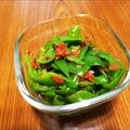 麻's cooksnap of when they made ピーマンの梅おかか和え.